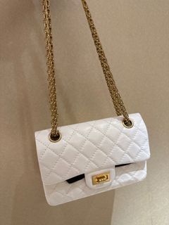 Chanel 2.55 mini white 白