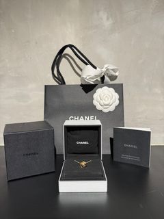 Chanel coco crush yellow gold necklace